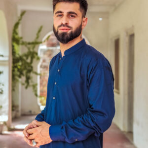 Blue Shalwar Qameez
